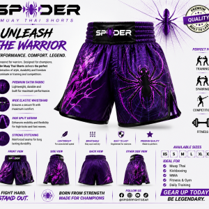 Shorts-MuyaThaiPurple